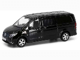 MERCEDES VITO VAN BLACK HONG KONG 1-64 SCALE ATC64916